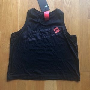 Black just do it tank top